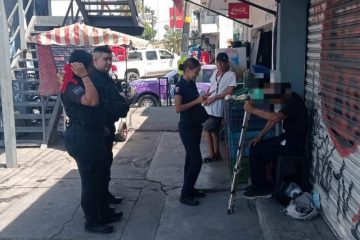 Hombre de la tercera edad se encontró desorientado en Tepic