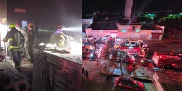 Incendio gimnasio Guadalajara