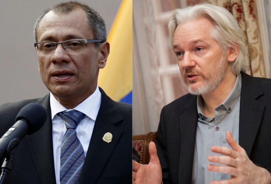 La actuación de Ecuador en los casos Julian Assange y Jorge Glas