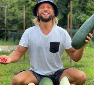 Maxim Lyutyi, un influencer vegano de Rusia