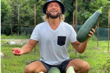 Maxim Lyutyi, un influencer vegano de Rusia