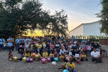 Niñas y niños de la Fundación Canica