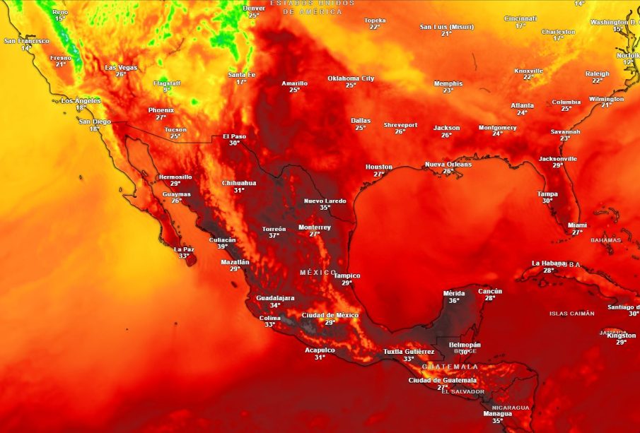 Olas de calor para México