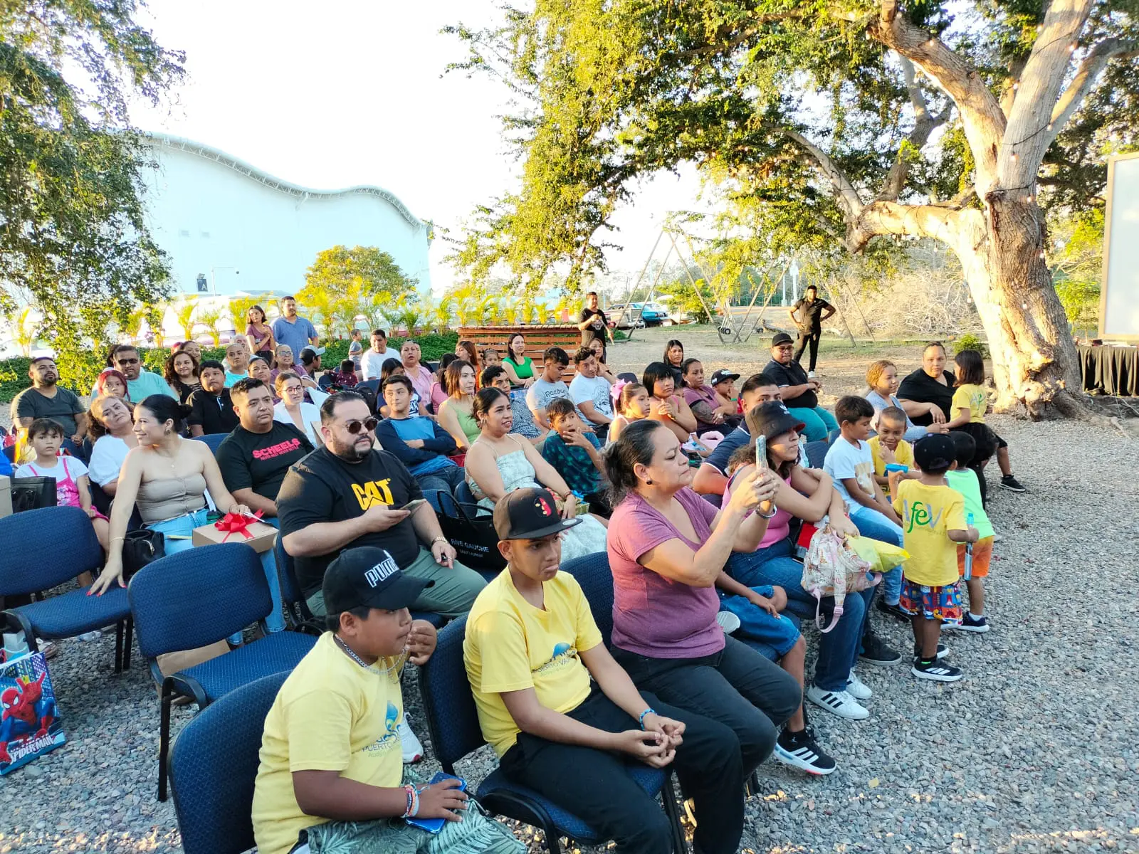 Padres e hijos de la Fundación Canica