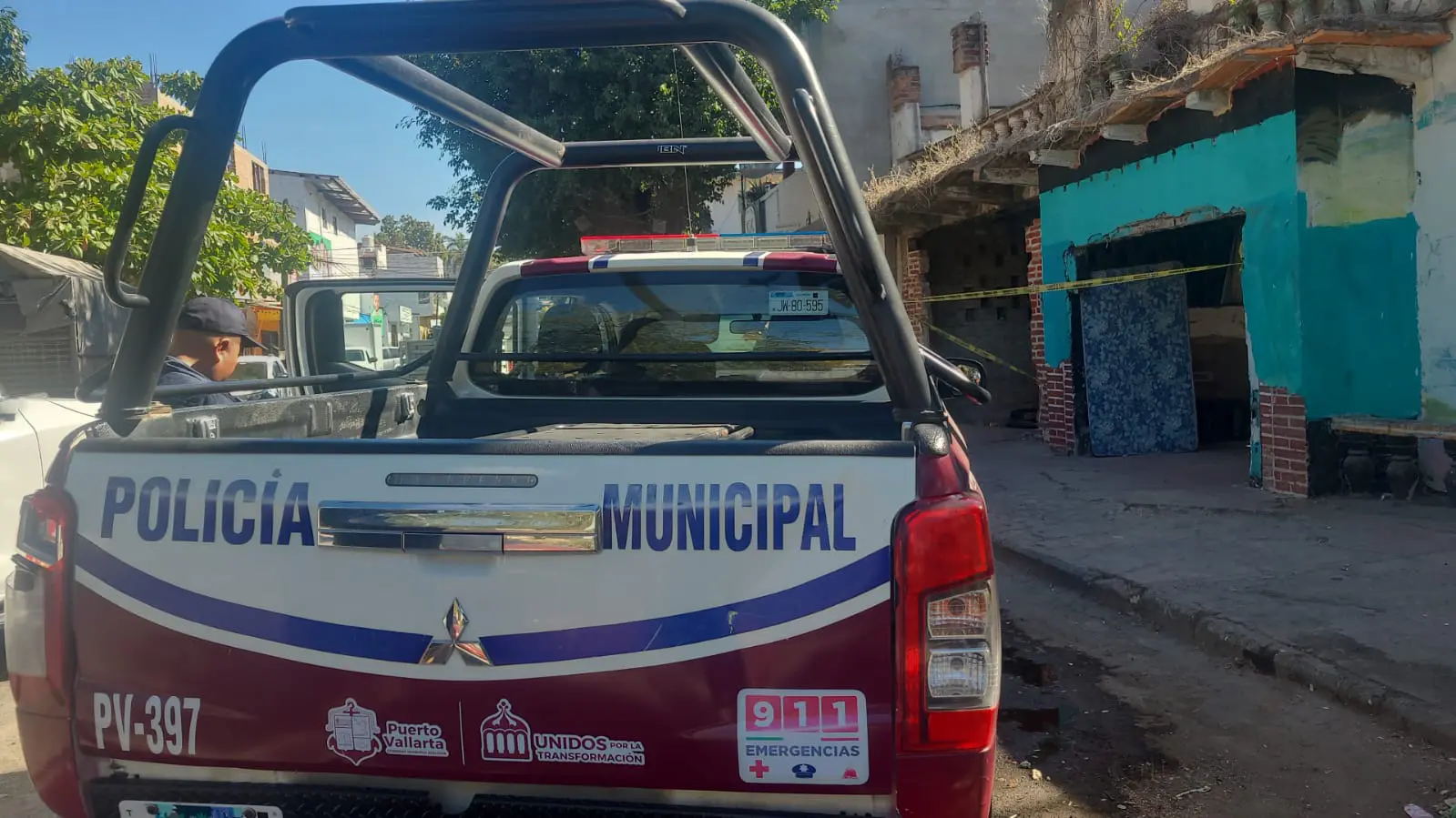 Patrulla en finca de El Pitillal