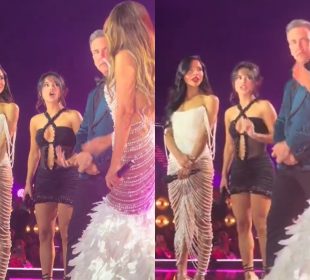 Thalía y Becky G en los AMAs