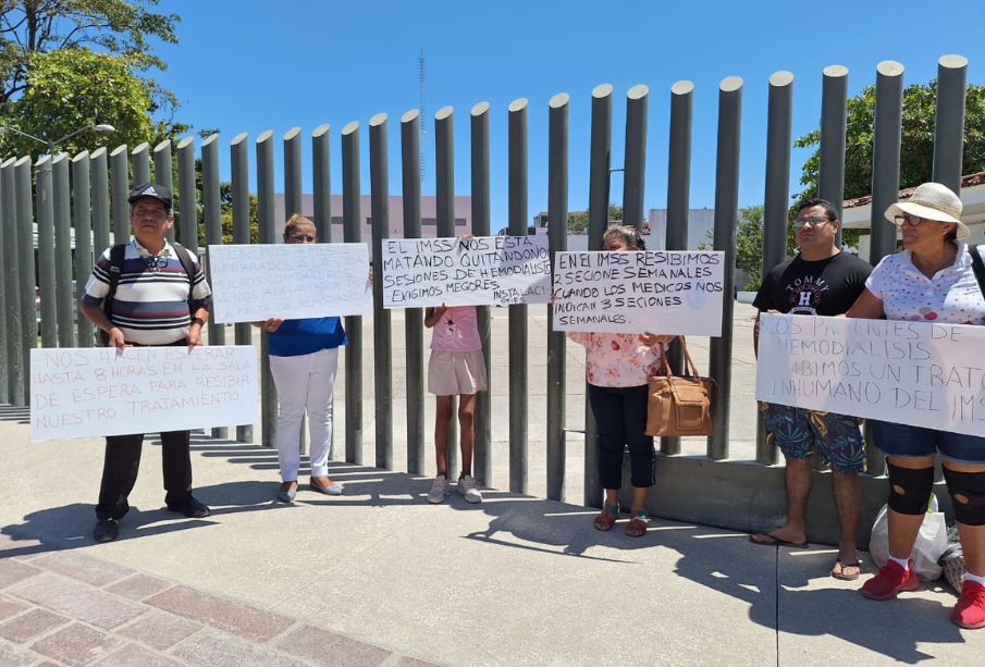 Responde IMSS Jalisco a pacientes de hemodiálisis y promete subrogación este mes