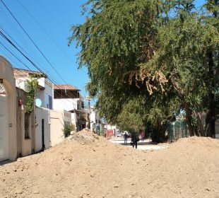 Vecinos de Los Sauces piden agilizar trabajos en la calle Cardenal