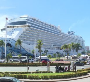 Disminuye arribo de cruceros internacionales a Vallarta en primer trimestre del año