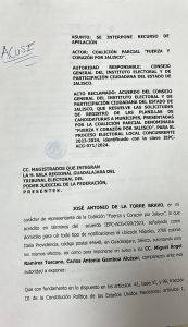 La coalición PRI, PAN y PRD está en busca de encontrar a una nueva candidata a la alcaldía de Puerto Vallarta, luego que Teresita Marmolejo decidió abandonar el proyecto.