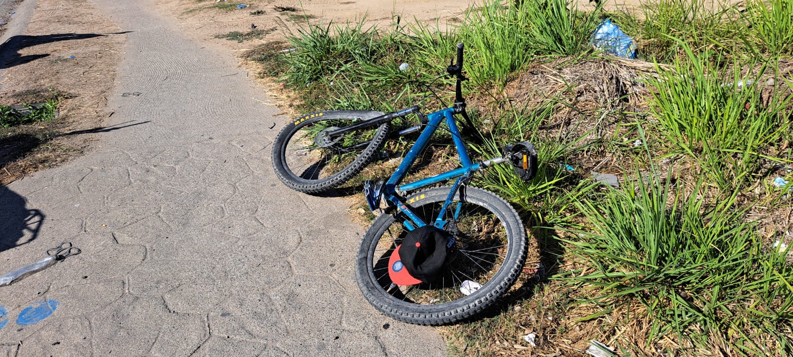 ¡Accidente! Atropellan a ciclista en Fluvial Vallarta