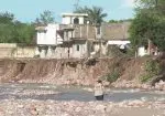 Zona afectada en el río Pitillal