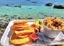 Tostada frente al mar de Rincón de Guayabitos