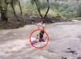 (VIDEO) Rescatan a pareja atrapada en río Tehuetlán, Hidalgo