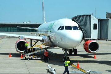 Avión de Viva Aerobus