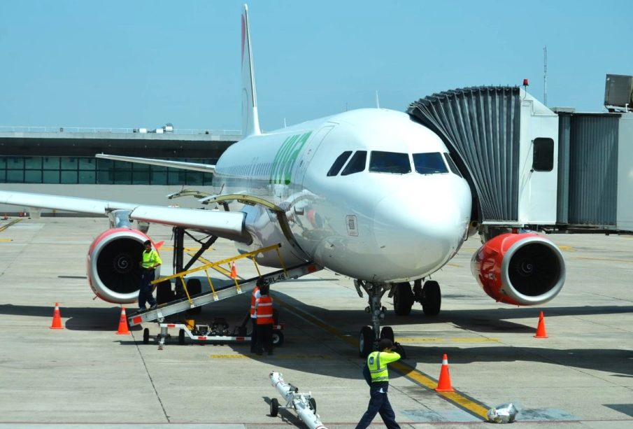 Avión de Viva Aerobus