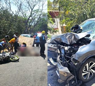 Motociclista muere Las Palmas