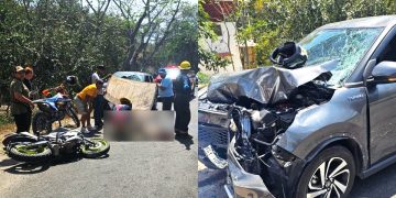 Motociclista muere Las Palmas