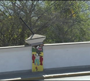 Basura en el puente.