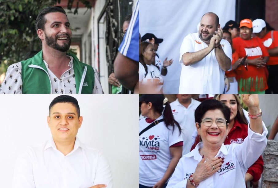 Candidatos a alcalde de Vallarta