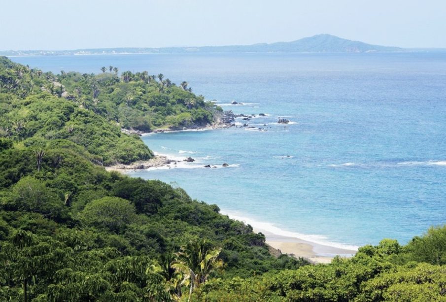 Postal de las playas de Sayulita, Pueblo Mágico