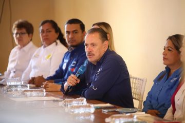 Jaime Cuevas Tello en rueda de prensa