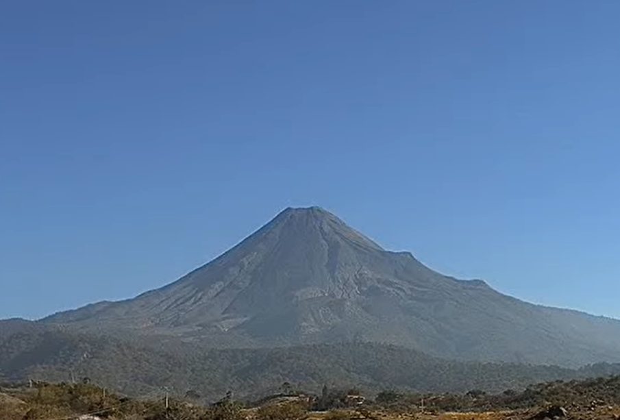 Volcán de Colima.