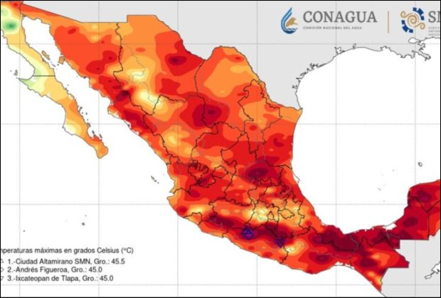 Calor en Nayarit.