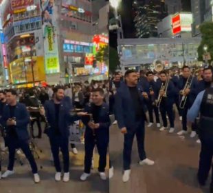 Banda El Recodo en Japón