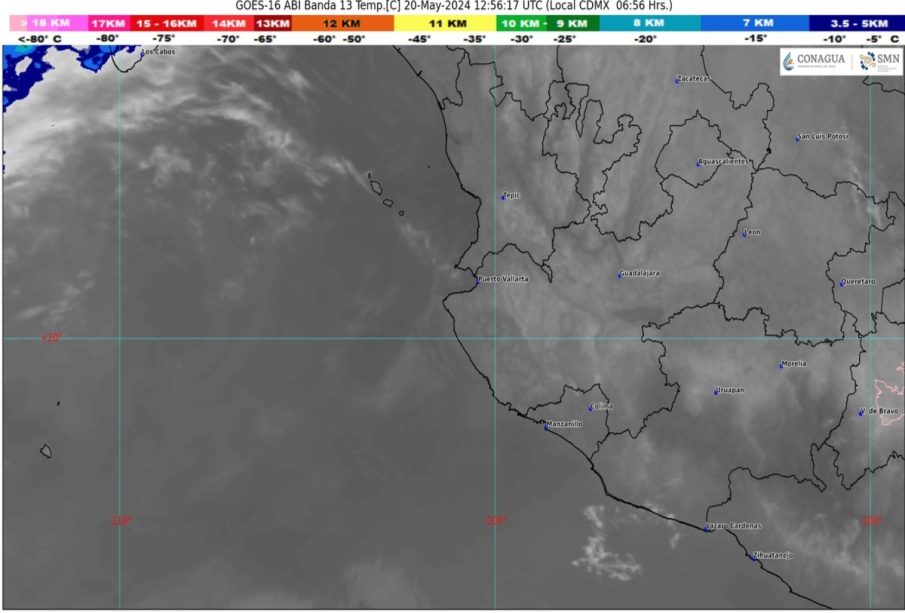 Clima Guadalajara 20 de mayo