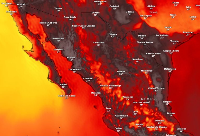 Clima extremo en México