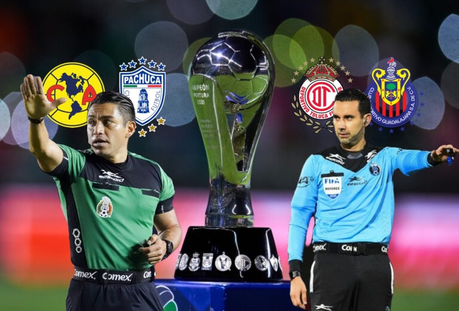 Cuartos de Fina Vuelta Liga MX árbitros