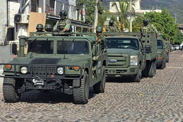 Custodia Guardia Nacional y Ejército a Candidatos de MC