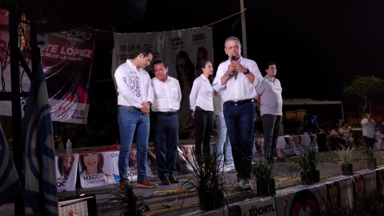 En El Pitillal, cerraron campaña Maguie Quintero y Gera López