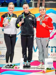 Alexa Moreno se lleva la medalla de bronce en la Copa del Mundo de Gimnasia Artística