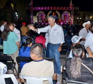 Gerardo López cierra campaña en Talpa