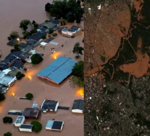 Inundaciones en Brasil