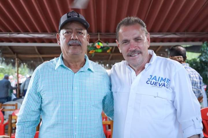 Ismael “Maylo” Duñalds Ventura con Jaime Cuevas