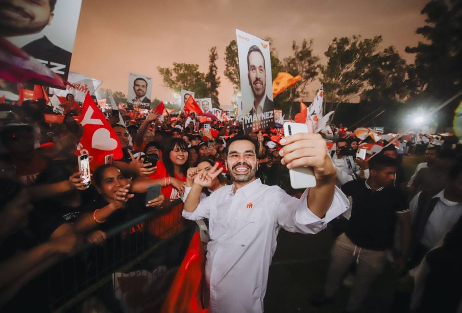 Jorge Álvarez Máynez cierra campaña presidencial