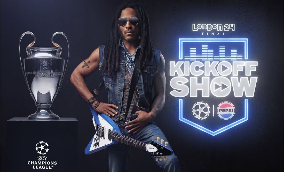 Final de la Champions League 2024 Lenny Kravitz abrirá con show