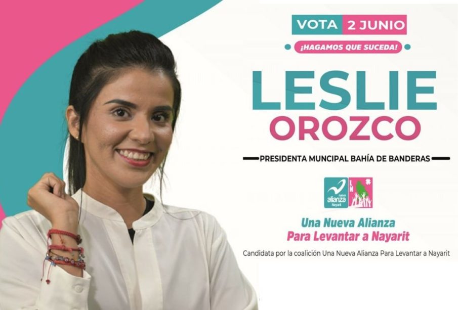 Leslie Orozco es candidata de Nayarit
