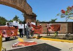 Manifestación de estudiantes contra El Mochilas