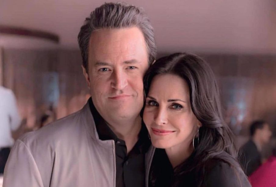 Matthew Perry y Courteney Cox