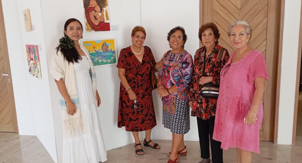 Mujeres en expo Si a la vida