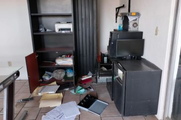 Oficinas del PRI vandalizadas