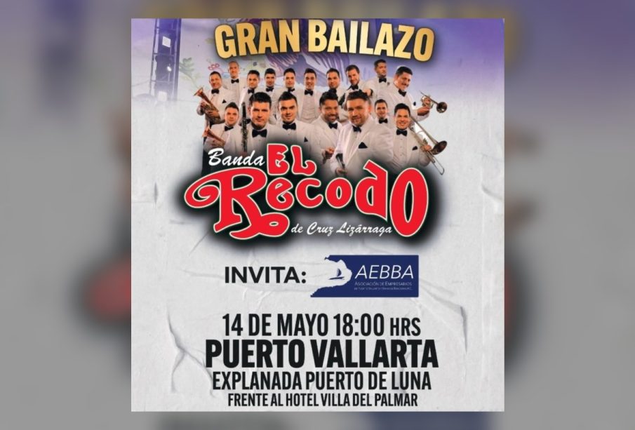 Banda El Recodo gratis en Vallarta.