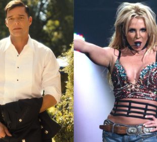 Ricky Martin y Britney Spears