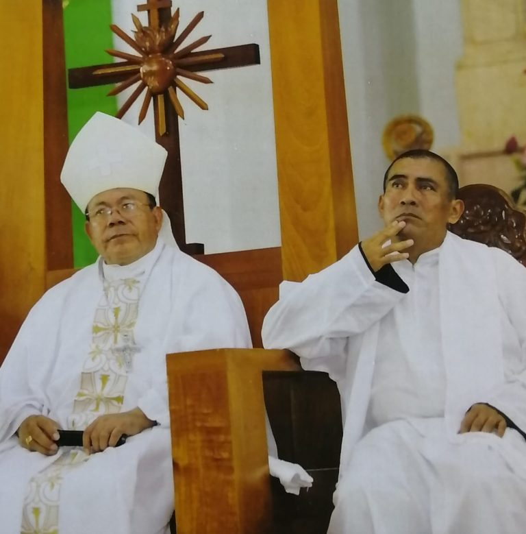 Sacerdote Leonel Díaz en su juventud