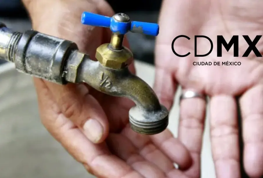 Sin agua en CDMX
