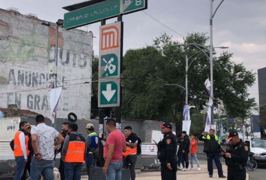 (VIDEO) Balean a hombre en la estación Garibaldi del Metro CDMX; se resistió a robo